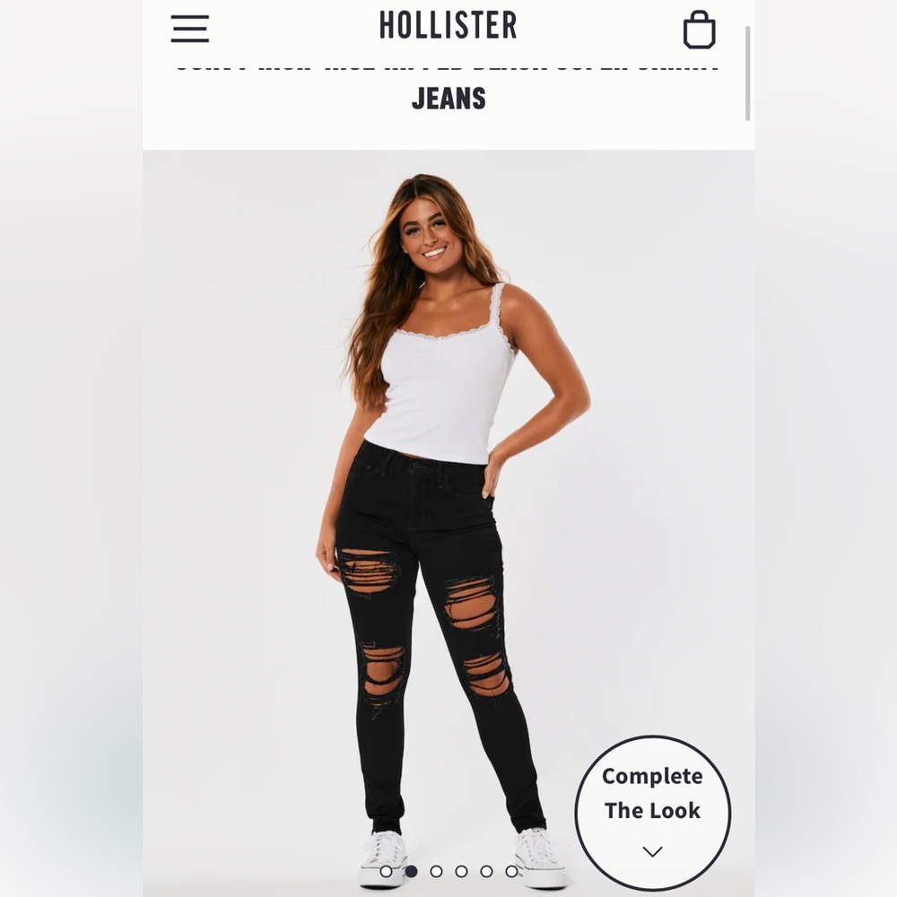 Hollister Black Jeans